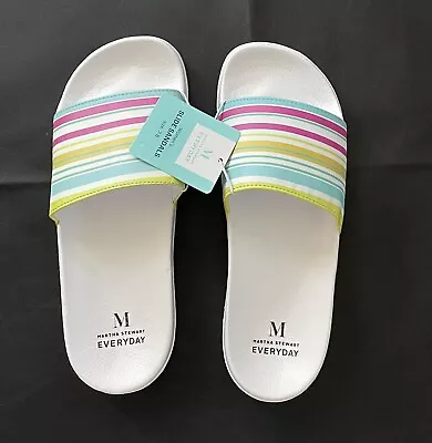 New  Martha Stewart Everyday Slip On Sandals Shoes Size 7-8 • $16.99