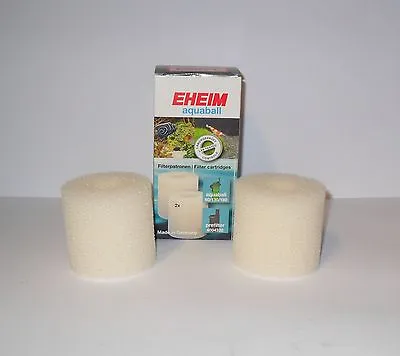 Eheim 2618080 Aquaball 2208/2210/2212 Cartridge Foam X 2. Biopower 160/200/240 • £8.49