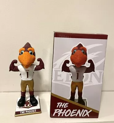 New NIB Elon University The Phoenix North Carolina NCAA Mascot Bobblehead • $64.99