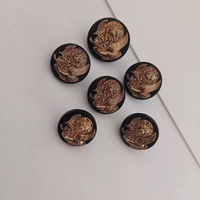 Chanel Vintage Buttons Paris- Venice 6 Pieces.. Size :1x20-1x18mm-3x16mm-1x14mm • £105