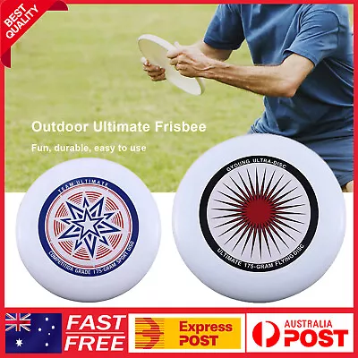 Professional Plastic Ultimate Frisbee Flying Disc Sports Fun Disc Toy AUS • $18.99