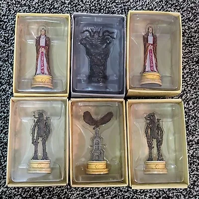 6 Eaglemoss Lord Of The Rings Chess Pieces - Dark & Light Set #3 (Brand New) • £14