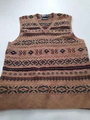 Polo Ralph Lauren Fairisle Vest M  Tank Top • £92