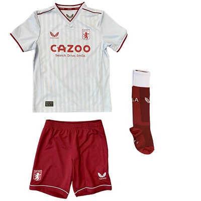 £31.99 • Buy Aston Villa Football Kit (Size 6-7Y) Infants Castore Away Mini Kit-Coutinho- New