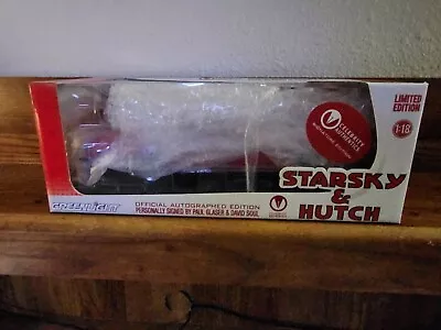 Celebrity Authentics 1:18 Scale Starsky And Hutch Autographed Diecast Car  • £559.24