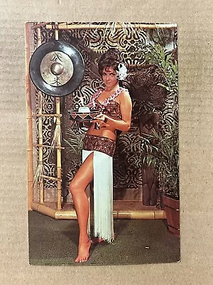 Postcard Columbus OH Ohio Kahiki Supper Club Girl Polynesian Tiki Bar Restaurant • $19.99