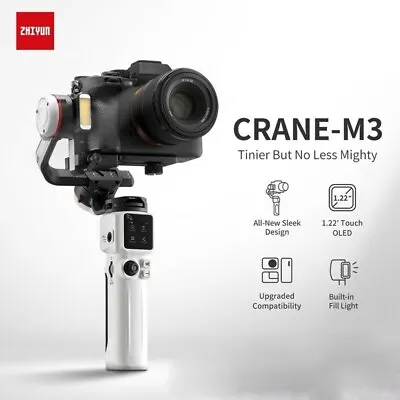 Zhiyun Crane M3 Gimbal Stabilizer For Mirrorless Camera/Action Camera/Smartphone • $526.85