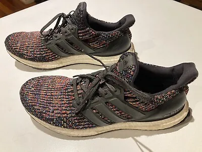 Adidas Ultra Boost 3.0 Limited ‘Multi Colour’ Rainbow Sz 9.5 Good Condition • $40