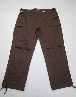 Empyre Pants Mens 42 Brown Baggy Loose Cargo Paratrooper Utility Field Skater • $38.88