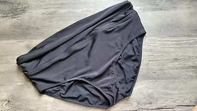 Maternity Foldover Swim Brief  XXL Isabel Maternity By Ingrid & Isabel Black • $5