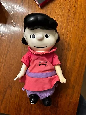 Vintage 1966 Peanuts Lucy Pocket Doll United Feature Syndicate Made In Hong Kong • $35