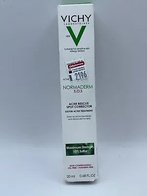 Vichy Normaderm S.O.S Acne Rescue Spot Corrector 0.68 Oz • $9