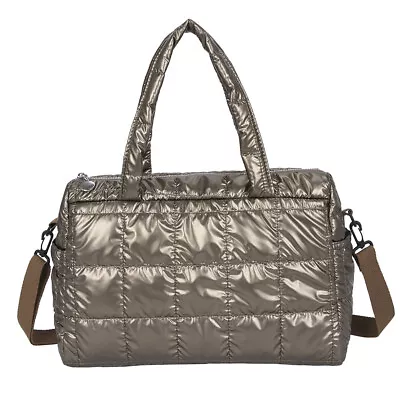 £12.44 • Buy Retro Quilted Shoulder Bags Female Solid Color Crossbody Bag Women Nylon Handbag