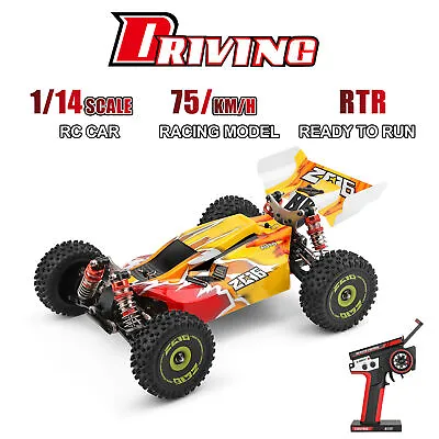 WLtoys XKS 144010 RC Car Off-Road 75km/H Speed 1/14 2.4GH Racing RTR Truck S0A3 • $118.09