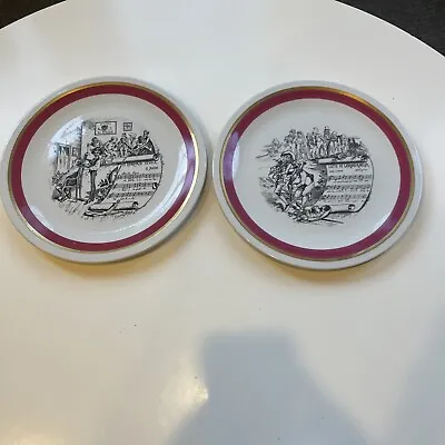 Pair Of Villeroy & Boch Opera Salad/ Dessert Plates Mottahedeh Barber Seville • $25