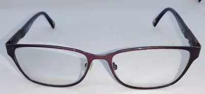 Marchon NYC Eyeglass Frames M-4000 505 Purple Square Full Rim 54-16-135 • $19.95