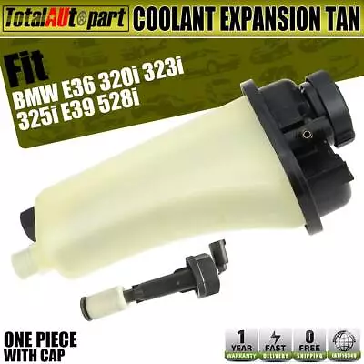 $35.02 • Buy Coolant Expansion Tank W/ Sensor For BMW E36 320i 323i 325i E39 528i 17111723520