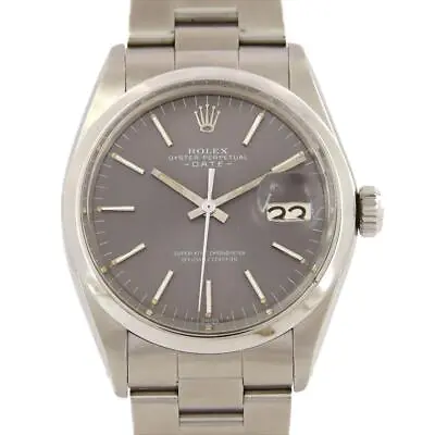 Authentic ROLEX Oyster Perpetual Date 1500 SS Automatic No.2  #260-003-627-4222 • $3456.25