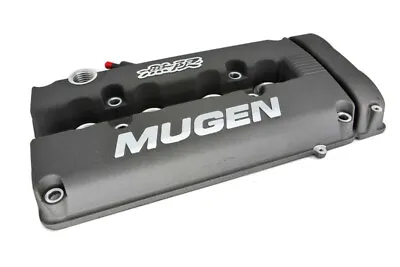 Gray MUGEN Style Engine Valve Cover For Honda Civic B16 B17 B18 VTEC B18C DOHC • $120