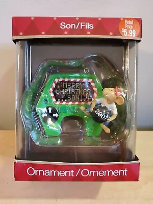 2007 American Greetings “Merry Christmas Son” Game Controller Ornament NIB • $5.96