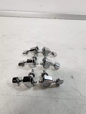 1970s- VINTAGE Schaller Chrome 3x3 Tuners Made In W.Germany Gibson Les Paul 3 • $175.99