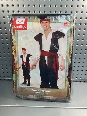 Pirate Captain Costume Large Mens • £29.99