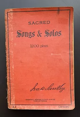 Sacred Songs & Solos 1200 Pieces / Book By Ira D Sankey /  Softback • £29.89
