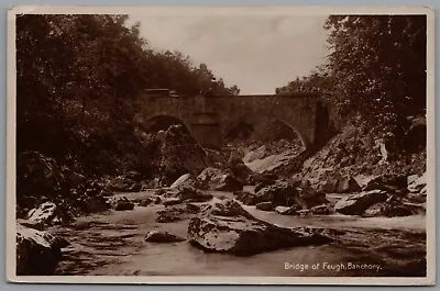 Bridge Of Feugh Banchory Aberdeenshire Scotland Real Photo Postcard Posted 1930 • £5.05