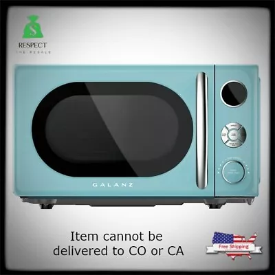 Retro Countertop Microwave Oven 0.7 Cu Ft Galanz Nostalgia 700 Watts • $94.06