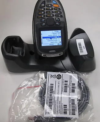 Motorola Symbol Barcode Scanner MT2070 MT2070-SD0D62370WR W/ STB2078 Cradle (A) • $400