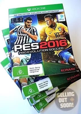 Pro Evolution Soccer 2016 Xbox One ✓NEW ✓RARE PES 16 X1 Football Boots Ball Game • $128