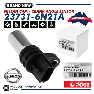 NEW Cam / Crank Angle Sensor Fits NISSAN X-TRAIL T30 QR25DE 2.5L XTRAIL 02-06 • $38.98