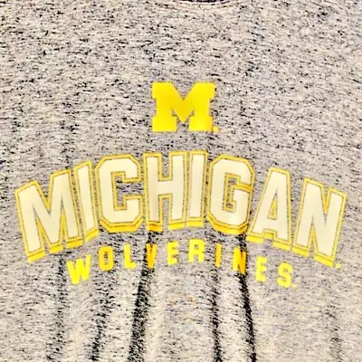 Pro Edge Brand Block M  Michigan Wolverines  Blue T-Shirt. New With Tags. Size L • $11.89