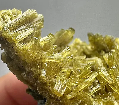 225 Carat Top Green Lustrous Epidote Crystals Bunch From Baluchistan Pakistan • $9.99