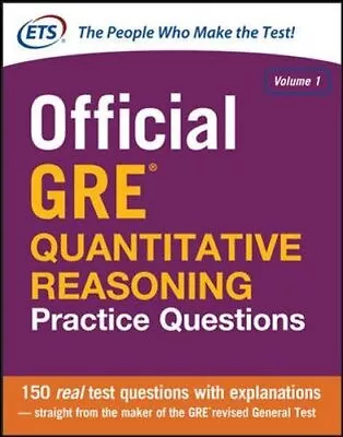 Official GRE Quantitative Reasoning Practice Question... By Educational Testing  • £3.63