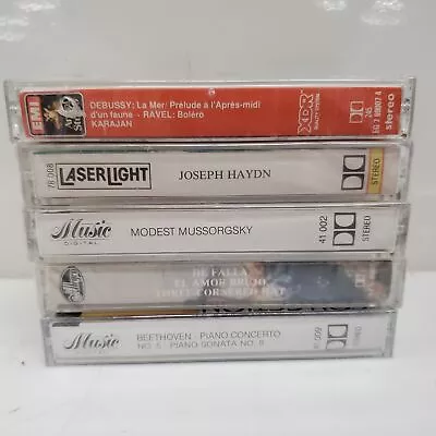 Vintage Cassette Tape Classical Music Collection-Factory Sealed/Unused • $9.99