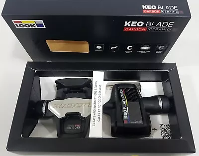 *Look Keo Blade Carbon Ceramic Ti 12+16Nm Road Clipless Bicycle Pedals Black • $239