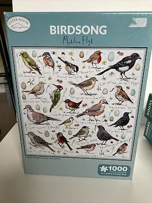 Birdsong Madeleine Floyd Square Jigsaw 1000 Pieces Otter House Bird Puzzle • £4.99