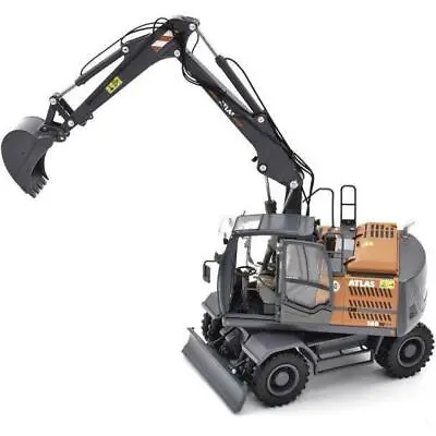 At Collections Atlas 160W Wheeled Excavator With Mitas Dual Tyres - 1:32 Model • £109.67