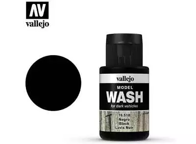 Vallejo 35ml 76518 Black Wash • £4.41