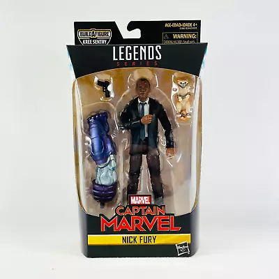 Marvel Legends Series Nick Fury 6in Action Figure Kree Sentry BAF NIB • $9.99