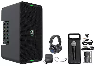 Mackie ShowBox Rechargeable 8  DJ PA Bluetooth Speaker+Mixer+Mic+Headphones • $799.99