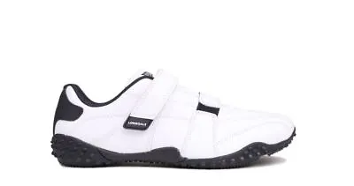 Lonsdale Fulham Trainers Junior Boy White Size UK 1 US 1.5Y *REFSSS109 • £19.99