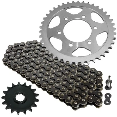 $43.01 • Buy Black Drive Chain And Sprocket Kit For Kawasaki Ninja ZX-10R ZX1000 2008-10