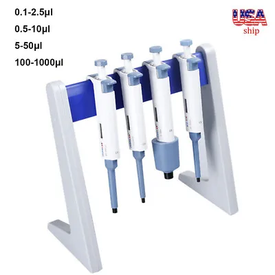 Volume Micro Pipette Tips Lab Precise Pipette For Liquid Single Channel • $25.99