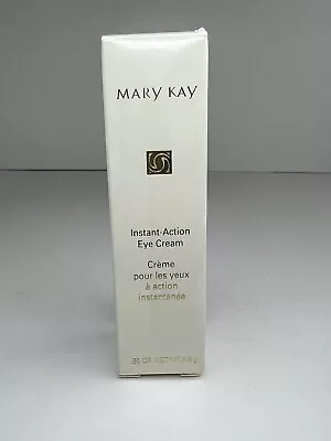 Mary Kay Instant Action Eye Cream .65oz-18g All Skin Types #1168 New Unused • $19.99