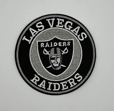 MR ALE NFL 3” Las Vegas Raiders Patch Embroidered Iron-On/Sew-On Patch P220 • $4.75