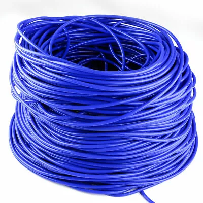 Blue 1/4  ID 6mm Vacuum Silicone Hose Racing Line Pipe 6 Meter 20 Feet Tube • $14.50