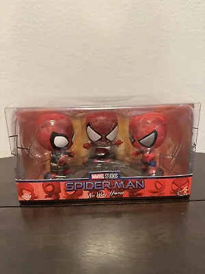 Spider-Man No Way Home Cosbi Hot Toys Figures Set Of 3 • $29.99