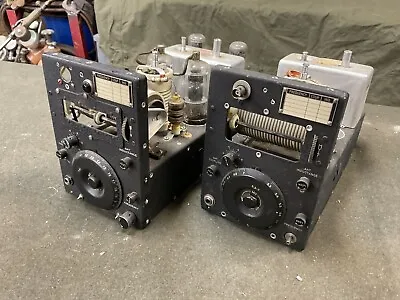 Pair Military Radio Aircraft WwII Transmitter ARC5 Parts Or Restore Lot B • $75